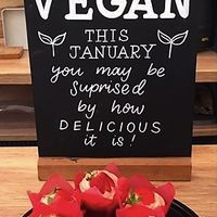 veganuary cupcakes at Wistow Cafe Bistro in Leicester