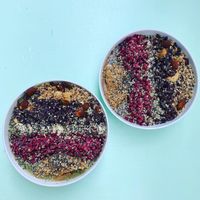 Their smoothie bowls with all the toppings !!  at My Goodness in Berlin