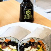 Vegan surrito at Surrito in Nuremberg