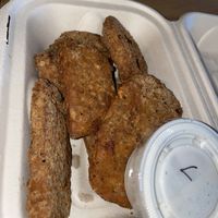 Tenders. Not the best. The ranch is fire though  at Bizza in San Francisco