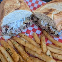 Chicken sub   at Bizza in San Francisco