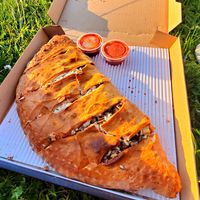 Calzone at Bizza in San Francisco