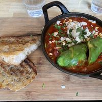 Vegan Shakshouka at Sweetbrew in Launceston