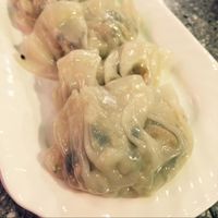 Steamed dumplings with mixed veg at Harmony Village Vegetarian in Hong Kong Island