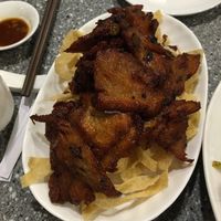 bbq veggie pork in honey sauce at Harmony Village Vegetarian in Hong Kong Island