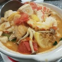 tom yam at Harmony Village Vegetarian in Hong Kong Island