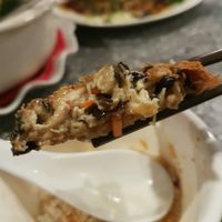 mock fish  at Harmony Village Vegetarian in Hong Kong Island