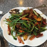 1534 spicy Sichuan veggie chicken  at Harmony Village Vegetarian in Hong Kong Island