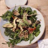 Vegan salad at Grounded in Corsham