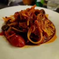 Vegan pasta at La Silapa in Luang Prabang