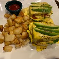 Eggz Benny at SaVeg Cafe in Calgary