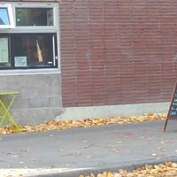 6th Street takeout window, very convenient! at SaVeg Cafe in Calgary