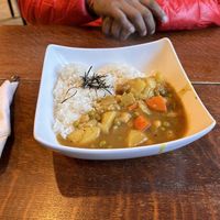 Korean curry  at SaVeg Cafe in Calgary
