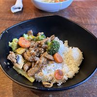 Vegan bulgogi   at SaVeg Cafe in Calgary