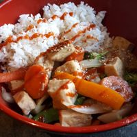 Tofu Bowl (GF version) at SaVeg Cafe in Calgary