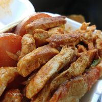 Buffalo Chicken sandwich  at Shake 'N Buns in Bakersfield
