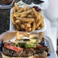 Impossible Burger from shake n bun at Shake 'N Buns in Bakersfield