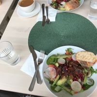 The true sallad at Truefood Cafe in Lund
