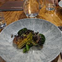 Roasted baby gem lettuce at The Cove in Falmouth