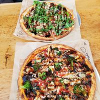 2 build your own pizzas at Blaze Pizza in Calgary