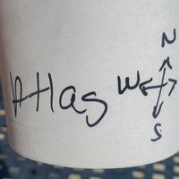 They also added a super cute drawing to my cup that matches my name :) at Hansa Coffee Roasters in Lake Bluff