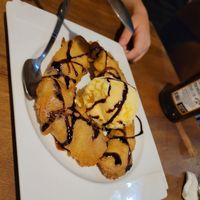 Fried banana at The Swan Burmese Cuisine in Chiang Mai