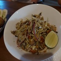 Tealeaf salad at The Swan Burmese Cuisine in Chiang Mai