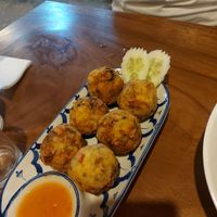 Nerlung tofu balls at The Swan Burmese Cuisine in Chiang Mai