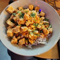 Korean bowl at Foodbar Rauw in Enschede