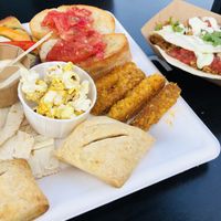 Tacos and mix plate  at Foodbar Rauw in Enschede