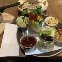 Vegan breakfast  at Aniis in Frankfurt