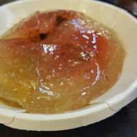 Red Vinasse Taiwanese Meatballs without sauce at JinZhi Hong Zao Su Rou Yuan in New Taipei City