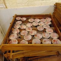 The red vinasse meat balls at JinZhi Hong Zao Su Rou Yuan in New Taipei City