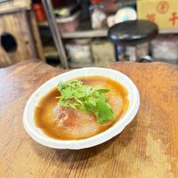 Vinasse Taiwanese Meatballs  at JinZhi Hong Zao Su Rou Yuan in New Taipei City