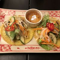 kimmade taco (banh xeo)  at Kimmade - Food Village in Utrecht