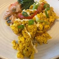 Tofu Scramble at The Cozy Corner in Taupo