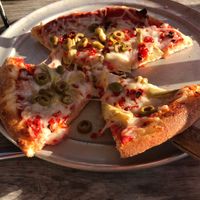 Build your own pizza with vegan cheese option at Waynesville Pizza Company in Waynesville