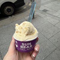 Vegan vanillaa  at Sun Bear Gelato in Dublin