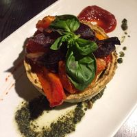 Vegan tart at The Ship Inn in Lymington