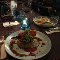 Quiche/tarte and salad at The Ship Inn in Lymington