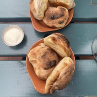 Dough balls at Purezza Camden in London