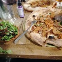 Meaty pizza at Purezza Camden in London