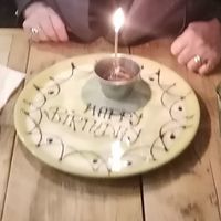 Birthday wishes at Purezza Camden in London