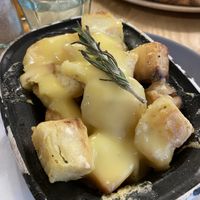 Cheesy potato bites at Purezza Camden in London