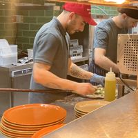 Busy staff  at Purezza Camden in London