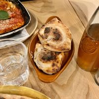 Cheesy dough balls  at Purezza Camden in London