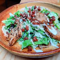 Caesar salad at Purezza Camden in London