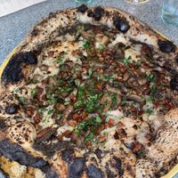 Truffle pizza  #Veganuary at Purezza Camden in London