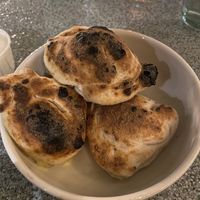 Dough balls with cheese inside  #Veganuary at Purezza Camden in London
