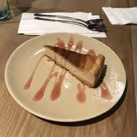 Really nice cheesecake   at Purezza Camden in London